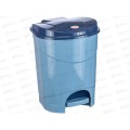 Контейнер для мусора с педалью 19л Голубой мрамор М2892 *4 Контейнер для мусора с педалью 19л Голубой мрамор М2892 *4