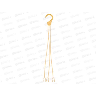 Подвес для кашпо Белая Глина М3118 *120 Подвес для кашпо Белая Глина М3118 *120