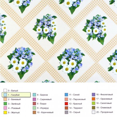 Клеенка на тканевой основе Колорит Арт. 429-1 25м Клеенка на тканевой основе Колорит Арт. 429-1 25м