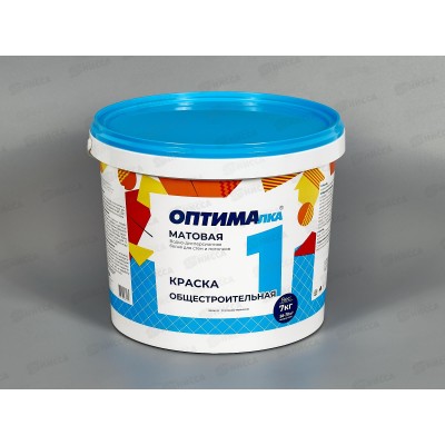 Краска для стен и потолков Оптималка-1 7кг *1