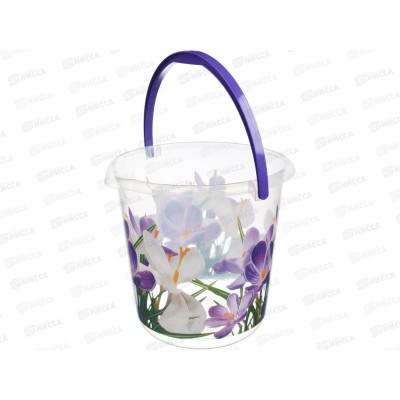 Ведро 5л ДЕКО Крокусы М2425 *10 Ведро 5л ДЕКО Крокусы М2425 *10