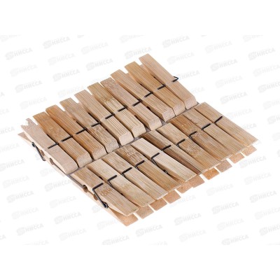 Прищепки 20шт 7*1см, бамбук, AL-098 *150 Прищепки 20шт 7*1см, бамбук, AL-098 *150