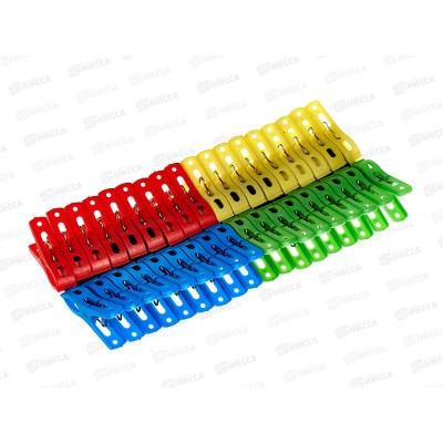 Прищепки 36шт 5.5х1.2см., полимеры, AL-108 *150