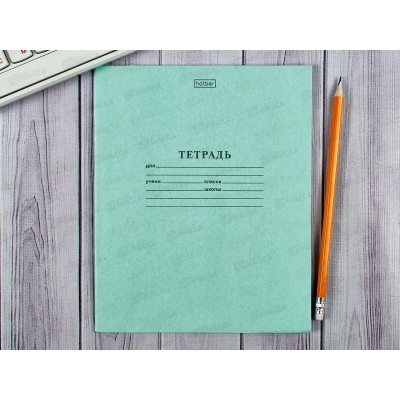 Тетрадь 24 листа клетка Hatber зеленая обложка, 05112 *18/180 Тетрадь 24 листа клетка Hatber зеленая обложка, 05112 *18/180