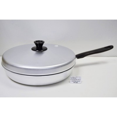 Сковорода 26см с металлической крышкой алюминиевая МТ-028 *5 Сковорода 26см с металлической крышкой алюминиевая МТ-028 *5