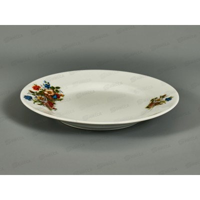 Тарелка мелкая 200мм ф.Идиллия Букет цветов 4С0173 *20