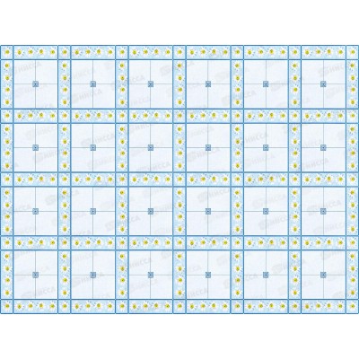 Клеенка на тканевой  основе Колорит Арт. 418-1 25м