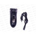 Бритва электрическая SA-5410BK 3 головки, триммер, сухое бритье АККУМУЛЯТОРНАЯ