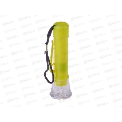 Фонарик THD-818 1 диодный пластиковый 116 (44370)  Ж