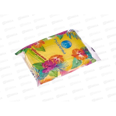 РУСАЛОЧКА губка для тела прямоугольная, малая *30