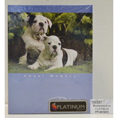 Фотоальбом PLATINUM PP-46100S собаки-2*12