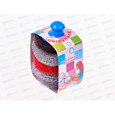 Губка для посуды, набор 5шт, 65гр, AL-136 *175