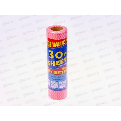 Рулон салфеток перфорированных 30 шт 30х23см, AL-118 *72