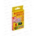 Карандаши 6 цветов Каляка-Маляка трехгранные, толстый , короткий , КТТКМ6 *48 Карандаши 6 цветов Каляка-Маляка трехгранные, толстый , короткий , КТТКМ6 *48