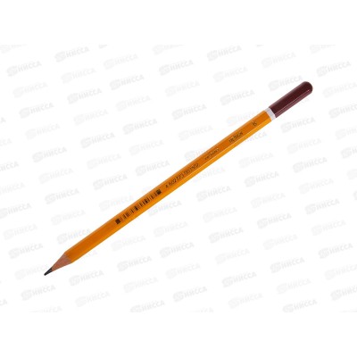 Карандаш чернографитный  inФОРМАТ Design В шестигранный с заточкой, PPNBY-B *1/144