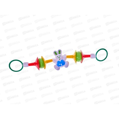 Погремушка "Зайка-гимнаст" 2С387 *40