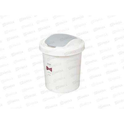 Контейнер для мусора 12л &quotОриджинал&quot белый SV4044 *8