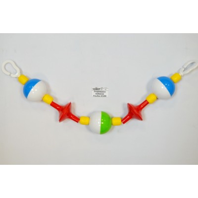 Погремушка подвеска Улыбка 2С286 *30 Погремушка подвеска Улыбка 2С286 *30