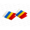 Прищепки из полимеров, набор 24шт 8.7х0.9 см., AL-103 *144