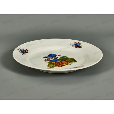 Тарелка мелкая 200мм фарфор Идиллия Лесовичок 4С0595 *20