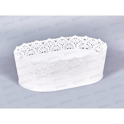 Сухарница АЖУР 22см Белая М1190 *12