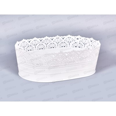 Сухарница АЖУР 28см Белая М1191 *12 Сухарница АЖУР 28см Белая М1191 *12