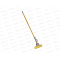 Швабра VETTA с насадкой ПВА, телескопический черенок 120см 1 рядный ролик, 444-306  г