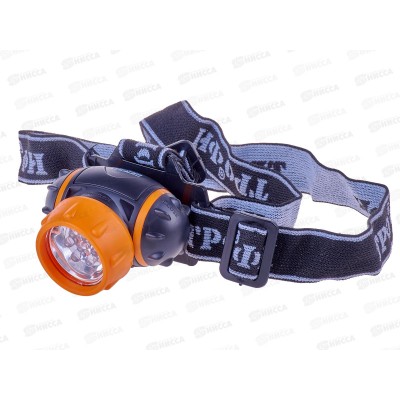 Фонарь ТРОФИ налобный, 3*AAA, 7*LED, в картоной упаковке TG7 Фонарь ТРОФИ налобный, 3*AAA, 7*LED, в картоной упаковке TG7