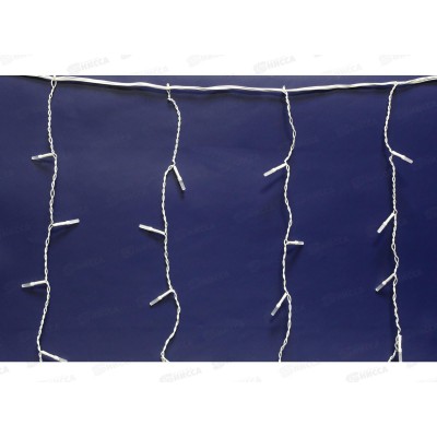 Гирлянда электрическая, новогодняя 2,5 м. х 0.3 м., 100 диодов, белый провод, разноцв., 220В, 50Гц, AL-3713 *100 Гирлянда электрическая, новогодняя 2,5 м. х 0.3 м., 100 диодов, белый провод, разноцв., 220В, 50Гц, AL-3713 *100