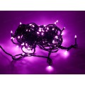 Гирлянда электрическая, новогодняя 9,3 м., 100 диодов, черный провод, фиолетовый цв., 220В, 50Гц, AL-3725-3 *100 Гирлянда электрическая, новогодняя 9,3 м., 100 диодов, черный провод, фиолетовый цв., 220В, 50Гц, AL-3725-3 *100