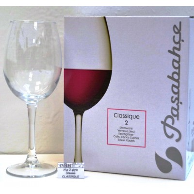 Набор 2 фужеров для вина CLASSIQUE 445сс 440152 *8