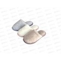 Тапочки жен домашние закрытые  микс 1W-FUR-EVA р.36  *12