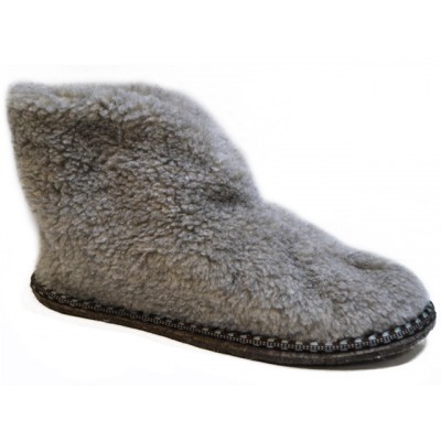 Тапочки мужские домашние чуни микс 2543М-H-FUR-W р.45  *12