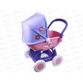 Коляска кукольная. "Arina" 4-х колёсная 48202 в пакете. *2 Коляска кукольная. "Arina" 4-х колёсная 48202 в пакете. *2