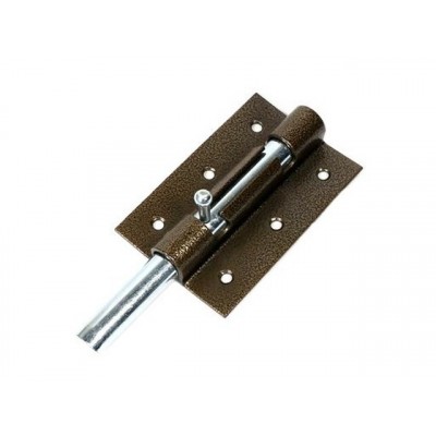 Задвижка дверная ЗД-08 полимер бронза *20 Задвижка дверная ЗД-08 полимер бронза *20