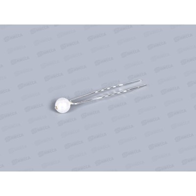 Шпильки для волос под жемчуг со стразом (упаковка 20шт)