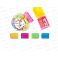 Точилка MAZARI Breath, с контейнером, ассортимент, M-6653 *35/350/700 Точилка MAZARI Breath, с контейнером, ассортимент, M-6653 *35/350/700