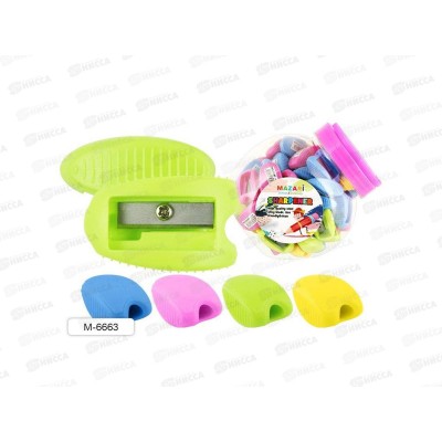 Точилка MAZARI Libro, 1 отверстие, ассортимент, M-6663 *75/750/1500 Точилка MAZARI Libro, 1 отверстие, ассортимент, M-6663 *75/750/1500