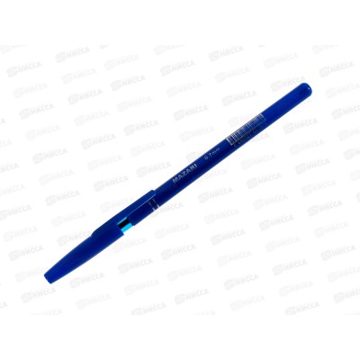 Ручка шариковая MAZARI Classic Line синяя, 0.7мм, цветной корпус, M-5901-70 *50