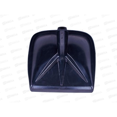 Лопата снеговая Черная без черенка 400*400 ИНТ *6 Лопата снеговая Черная без черенка 400*400 ИНТ *6