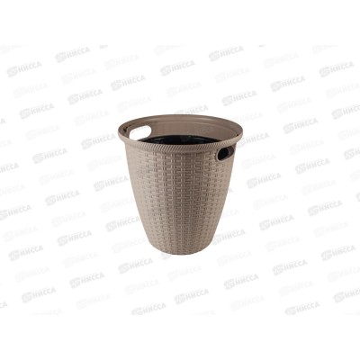 Кашпо напольное Ротанг D328 20л мол шоколад ING50020 *5 Кашпо напольное Ротанг D328 20л мол шоколад ING50020 *5