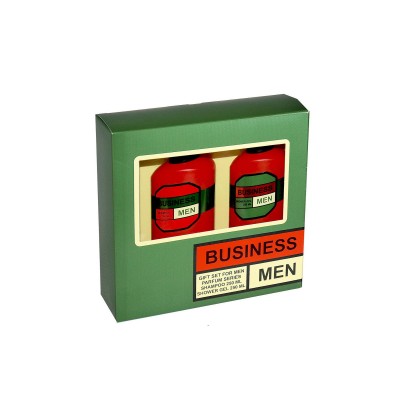 Набор подарочный BUSINESS 301 (шампунь 250мл + гель 250мл) мужской * 10