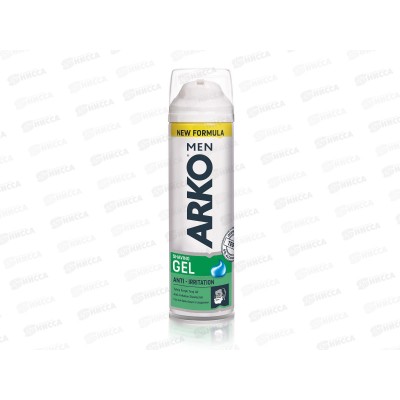 АРКО гель для бритья 200мл Anti-Irritation (защита от раздражения) *6/24