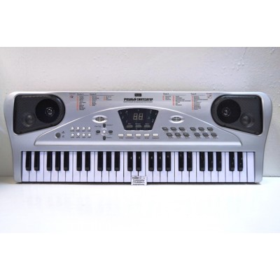 Синтезатор ZYB-В0694-2 с микрофоном, 54кл, в/к  гб *6