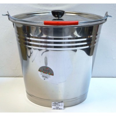 Ведро 12,0л с крышкой нержавеющее AST-002-ВД12 Ведро 12,0л с крышкой нержавеющее AST-002-ВД12