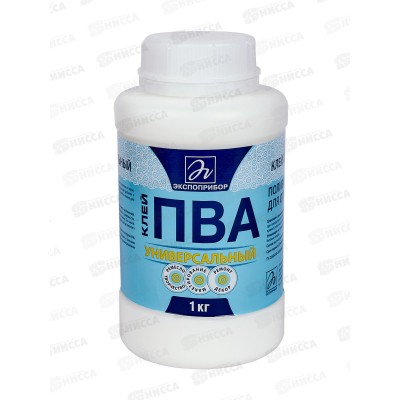 Клей ПВА Обнинск(банка) &quotУниверсальный&quot 1,0кг 13-1000М-00 *6