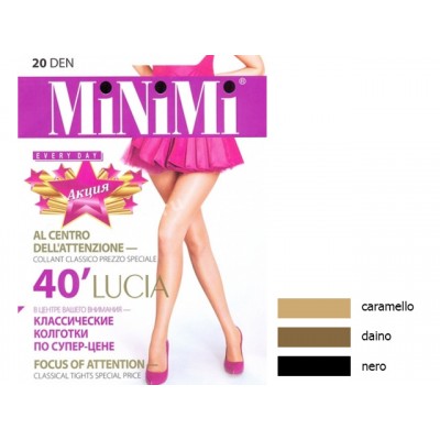 Minimi колготки Lucia 40 (nero, IV)