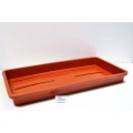 Поддон для ящика 420*210 терракотовый  (Интерм)*30 Поддон для ящика 420*210 терракотовый  (Интерм)*30