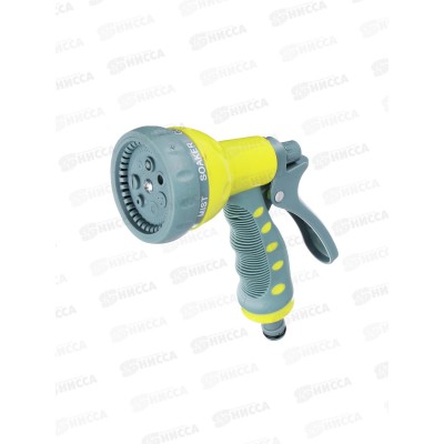 Пистолет-разбрызгиватель 7 режимов  пластиковый  160-124  г