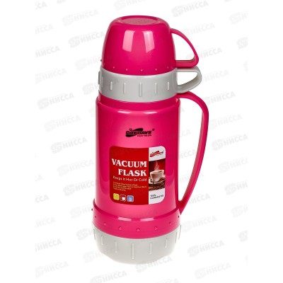 Термос 1000мл, пластиковый корпус , AL-1814-2 *12